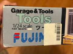 Fujimi Garage and Tool Series GT2 Tools 1/24 Scale Kit w/Instructions 11032 NEW