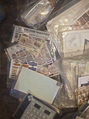 Lot Of Various Model Making Equipment Including Light W/ Magnifying Glass, Etc.