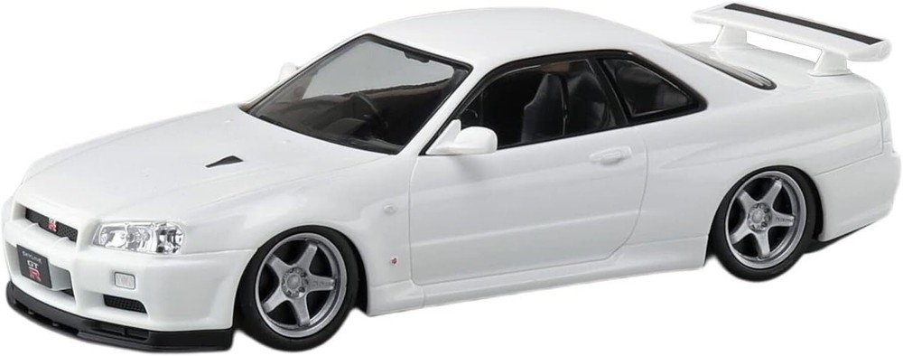 Qingdao Cultural Teaching Materials 1/32 The Snap Kit Series Nissan R34 Sky