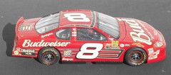 BUILT #8 BUDWEISER 2003 MONTE CARLO D. EARNHARDT JR NASCAR STOCK CAR MODEL 1/24