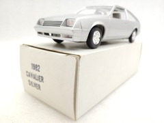 MPC 1:25 1982 Chevy Cavalier Silver Dealer Promo Car in Box
