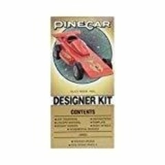 Pinecar PIN420 Designer Car Kit w/Wedge, Black Widow