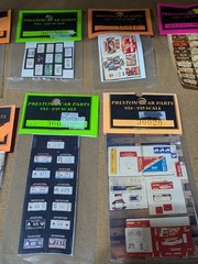 Prestons Car Parts – #3 – 1:24 Scale – Assorted License Plate Decals – NOS