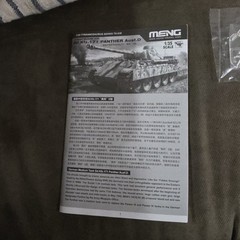 Meng TS-038 1/35 Sd.Kfz.171 Panther Ausf.D New Complete Model Kit With Extras