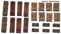 1/35 Universal Wooden Crates #2 – Value Gear Details – 22pcs Resin Stowage