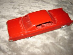 1967 Dealer Promo car Red Colored Chrysler 300 Ex Cond Missing Hood Ornament