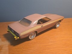 Vintage 1974 Plymouth ‘Cuda Dealer Promo Salmon 1/25 – VERY RARE