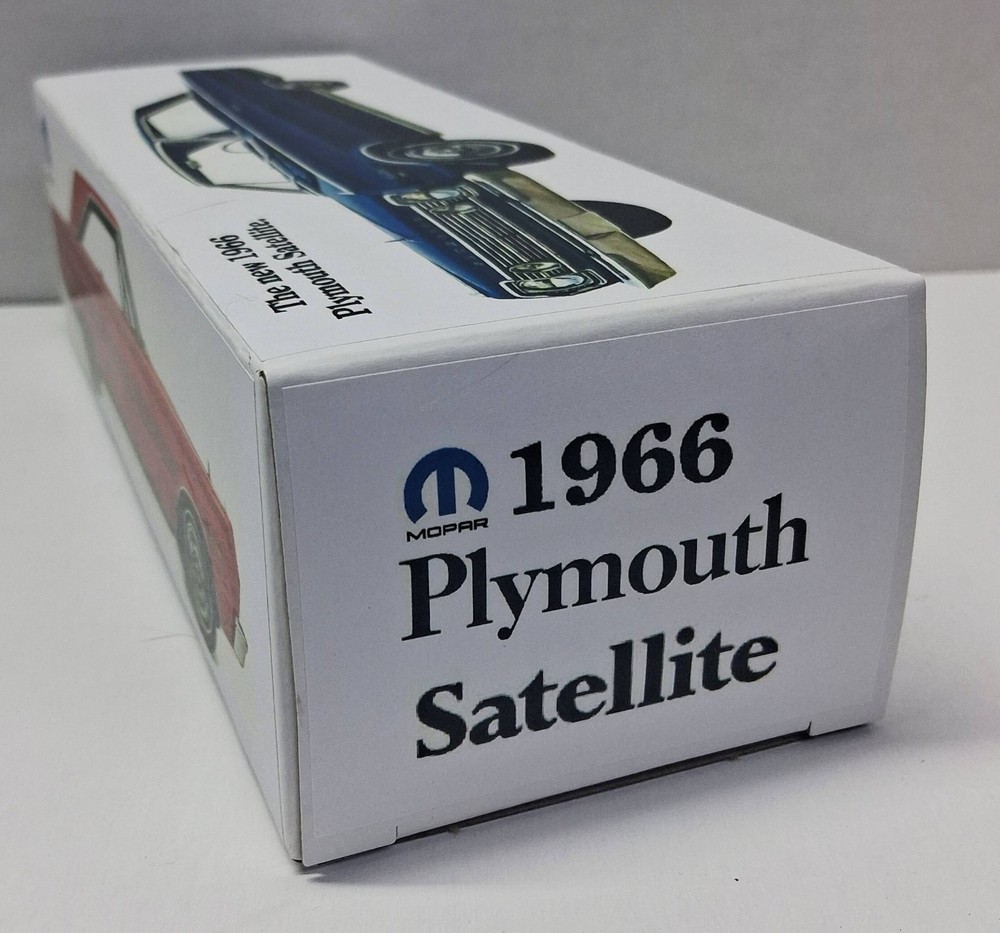 1966 Plymouth Satellite Custom Made Promo Style Model BOX ONLY NO CAR Mopar
