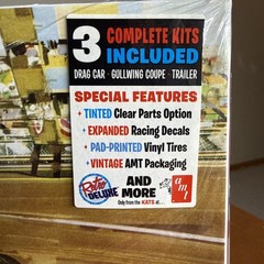 AMT 1/25 Piranha Drag Team Street’n’Strip Model Kit AMT1113 New Open Box