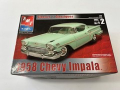 M21A AMT ERTL 1958 CHEVY IMPALA #31760 Model 1:25 New In Box Sealed