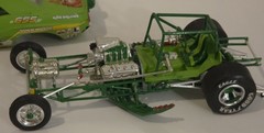 Custom Built Jo-Han/Polar Lights BARDAHL the Green Elephant Dodge Challenger F/C