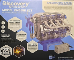 Discovery Mindblown 4-Cylinder Model Engine Kit STEM Build Techcore