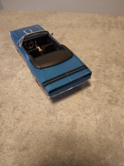 MPC PRO-BUILT 1968 DODGE CORONET R/T CONVERTIBLE MOPAR MODEL KIT 1:25 B-5 BLUE