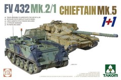 Takom 1/72 FV 432 Mk.2/1 + Chieftain Mk.5 (1+1)