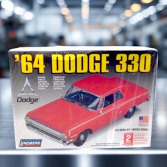 Lindberg 1964 Dodge 330 1/25 Scale Model Kit Sealed 426 Max Wedge Mopar