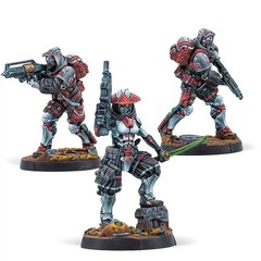 Die-cast Resin Model Assembly Kit, GK, Resin Battle Group 3 People, Unpainted…