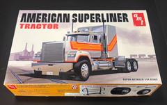 AMT 1:24 American Superliner Semi Tractor Kit #1235 – 320+ Parts – New