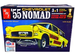 Skill 2 Model Kit 1955 Chevrolet Nomad 3-in-1 Kit “Trophy Series” 1/25 Scale Mod