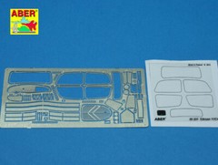 CITROEN TRACTION 11CV PHOTO-ETCHED UPGRADE SET(for TAMIYA) #35231 1/35 ABER