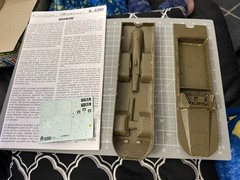 Italeri 1/35 Scale DUKW Amphibious Truck Model Kit #6392 Partially Assembled!