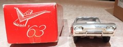 AMT promo car w/mailer box 1963 Ford Thunderbird metallic tan/brown