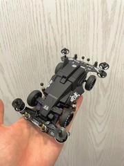 Tamiya 18074 Raikou Emperor S2 Chassis Mini 4WD Matte Black Modified Racer