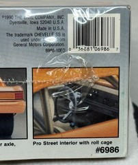 1/25 AMT Pro Street 1967 Chevelle SS 396 Model Tubbed Chassis #6986 NIB