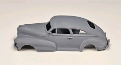 ABS-LIKE RESIN 3D PRINTED 1/25 1948 CHEVROLET FLEETLINE AERO SEDAN BODY