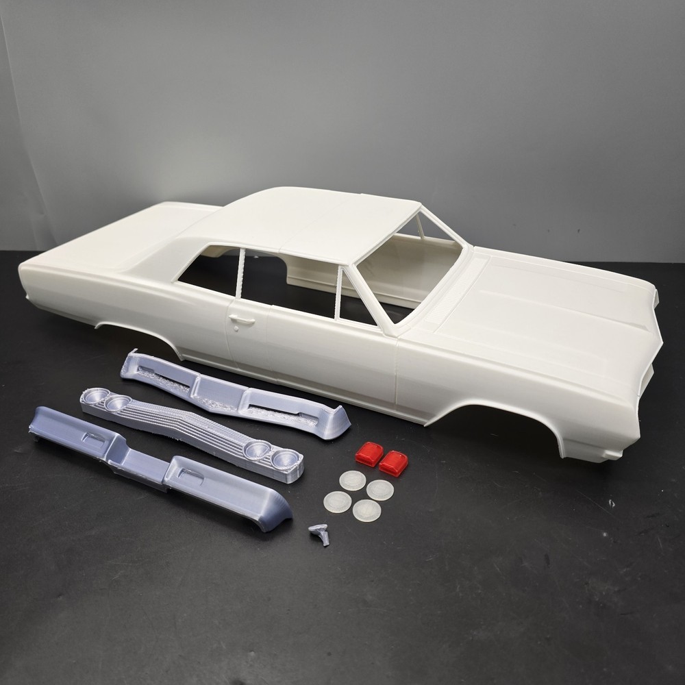 RC Car 1965 Chevrolet Chevelle – 1:10 Scale or 1:18 Scale – Model Car 3D Print