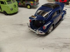 Model Junkyard/parts Plastic Custom Vintage Car Lot Of 4 Custom Vw,porche