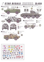 Star Decals 1/35 AFGHAN AFVs Northern Alliance, Taliban, & Afghanistan Army
