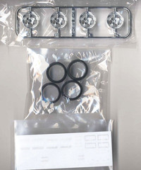 Aoshima 1/24 WORK MEISTER S1 3 PIECE 18″ Inch Model Wheel Set