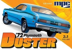 MPC 1972 PLYMOUTH DUSTER 2-IN-1 KIT 1/25 SCALE MODEL KIT 1006~NEW!!!