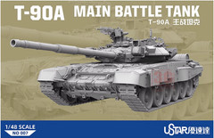 USTAR NO-007 1/48 T-90A MAIN BATTLE TANK MODEL KIT