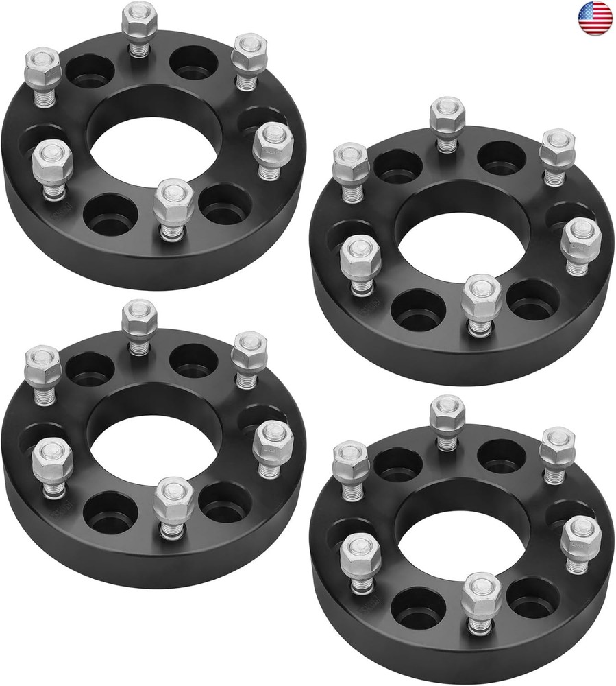 BRTEC 1.25in Wheel Spacers 6×5 to 6×5.5 Spacers 6x127mm to 6×139.7mm (Change