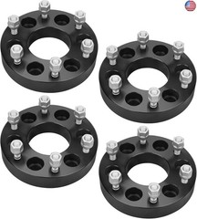 BRTEC 1.25in Wheel Spacers 6×5 to 6×5.5 Spacers 6x127mm to 6×139.7mm (Change