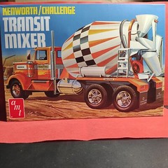 Mud Flaps Kenworth Cement Truck 1:25 Scale Model Car Part AMT
