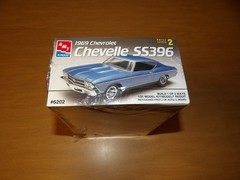 Vintage 1991 AMT ERTL 1969 Chevrolet Chevelle SS396 1:25 Model Kit ~ NEW/SEALED!