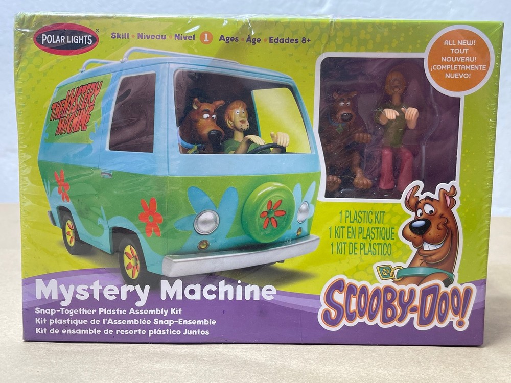 Polar Lights Scooby Doo Mystery Machine Snap Plastic Model Kit 1:25 Scale