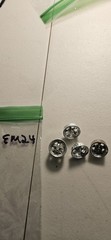 MODEL CAR PARTS MAG WHEELS EM24