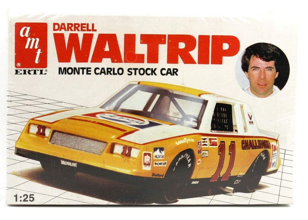 VINTAGE 1:25 AMT *DARRELL WALTRIP Pepsi Monte Carlo Stock Car MODEL KIT *SEALED*
