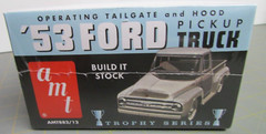 AMT 1953 Ford Pickup Truck 3 in 1 Trophy Series Model kit 1:25 NEW SEALED MINT