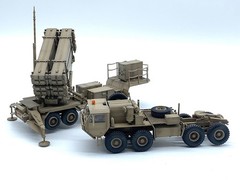 ARTISAN 1/72 U.S. Patriot Air Defense Missile System Sand-Colored Finished Model