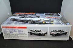 Aoshima 1/24 Initial D No.14 Fujiwara Takumi AE86 Trueno Kit with Driver Figure