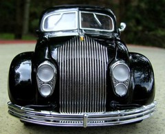 Chrysler 12Custom Vintage Classic Concept Car18Carousel Black1:24