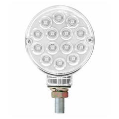 Gg Grand General 75192 Amber/Red/Clear 3 Inches Double Face Pearl Led Pedestal