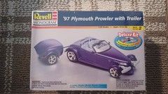 Revell Monogram ’97 Plymouth Prowler w/Trailer Deluxe Model Kit Sealed Box