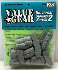 1/35 Universal Stowage “Series 2” Set #28 – Value Gear Details Resin – 12 Pcs