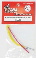 1/24-1/25 Accel Prewired Distributor w/Aluminum Plug & Boot