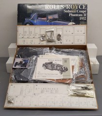 Pocher K72 1:8 Scale 1932 Rolls-Royce Phantom II Sedanca Coupe Model Kit EX/Box